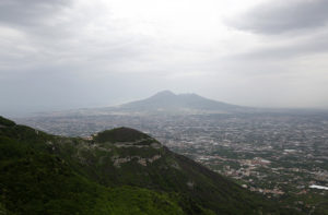 Der Vesuv-Wahrzeichen Neapels