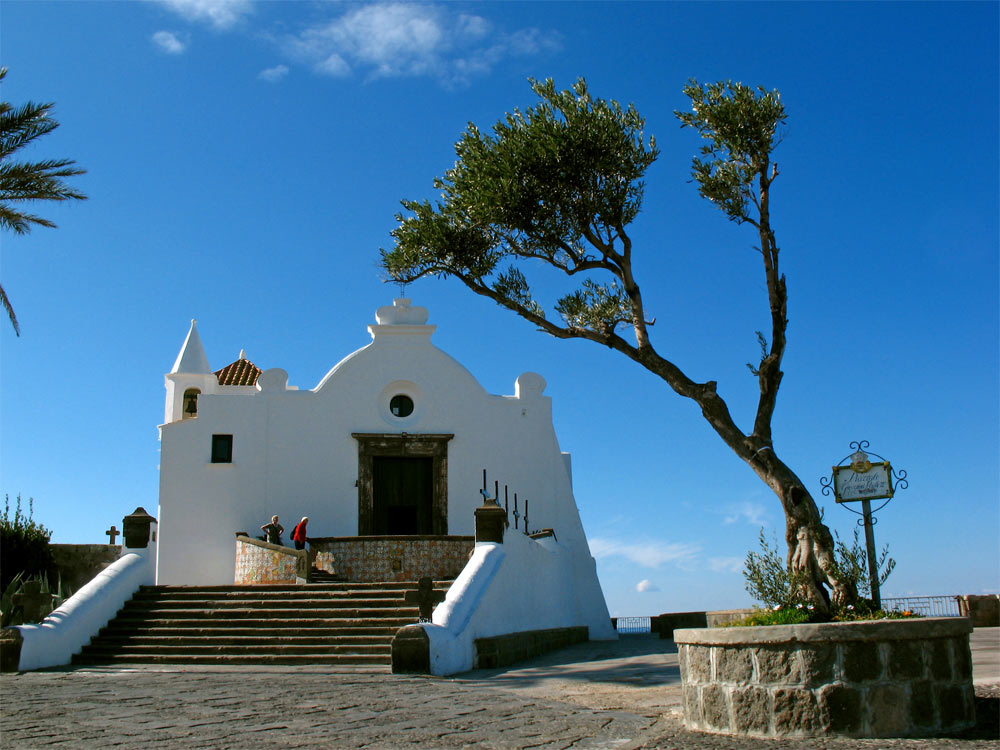 Die Kirche Santa Maria del Soccorso in Forio auf Ischia