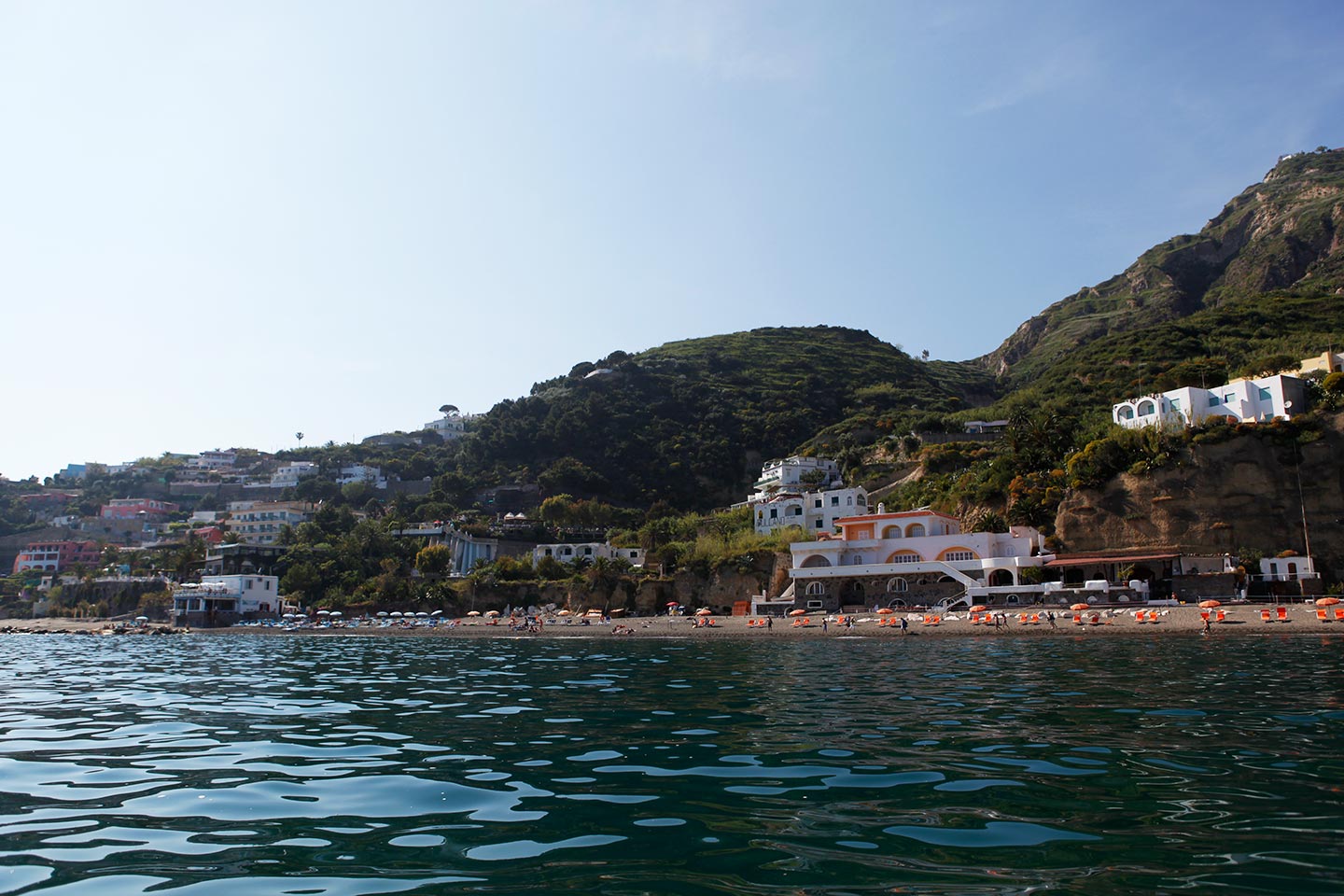 Allergenarme Luft am Marontistrand auf Ischia