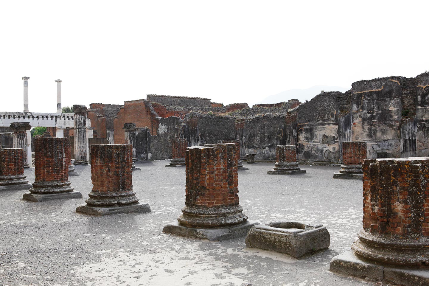 Basilika von Pompeji - Ruine