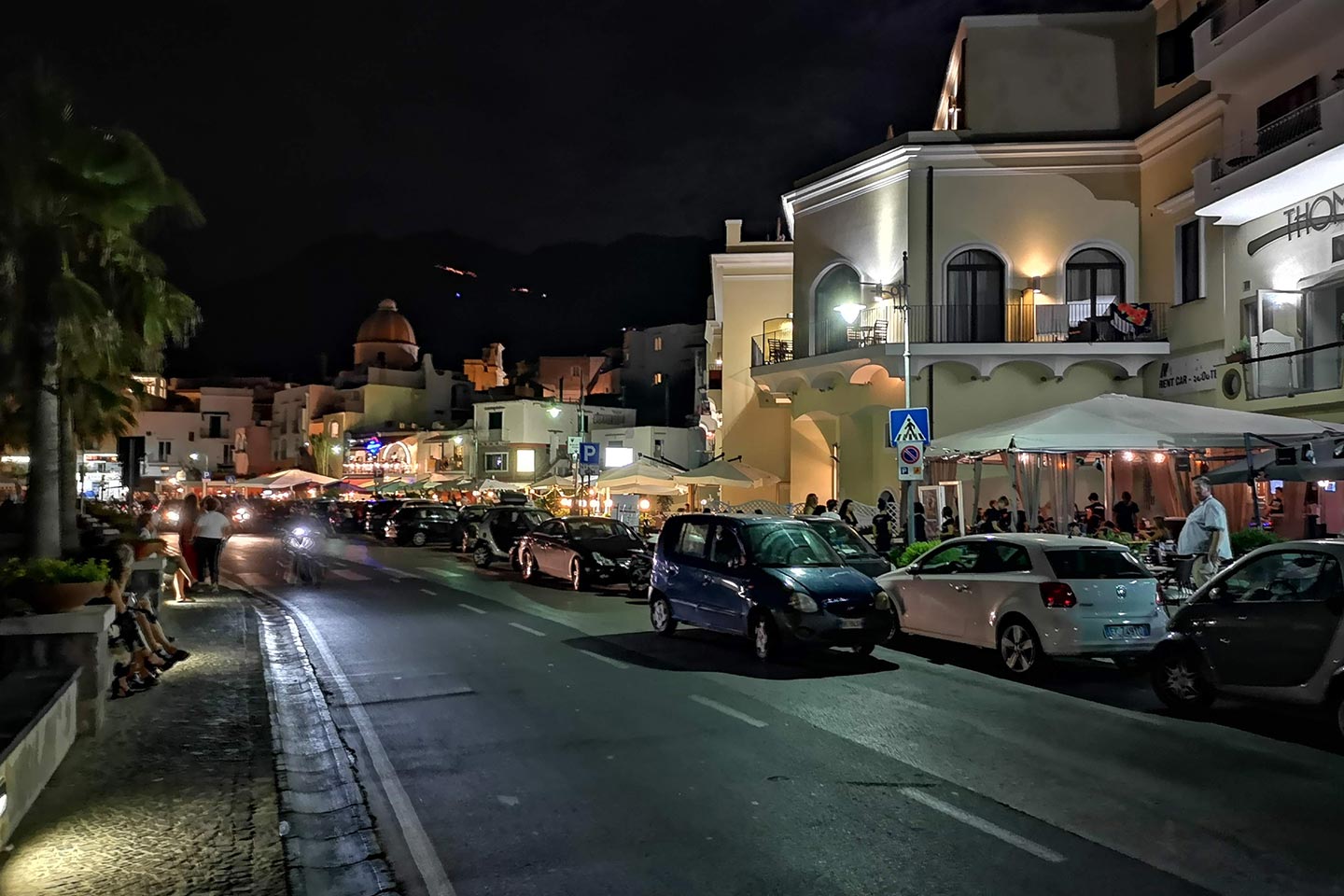 Abends bummeln in Forio auf Ischia