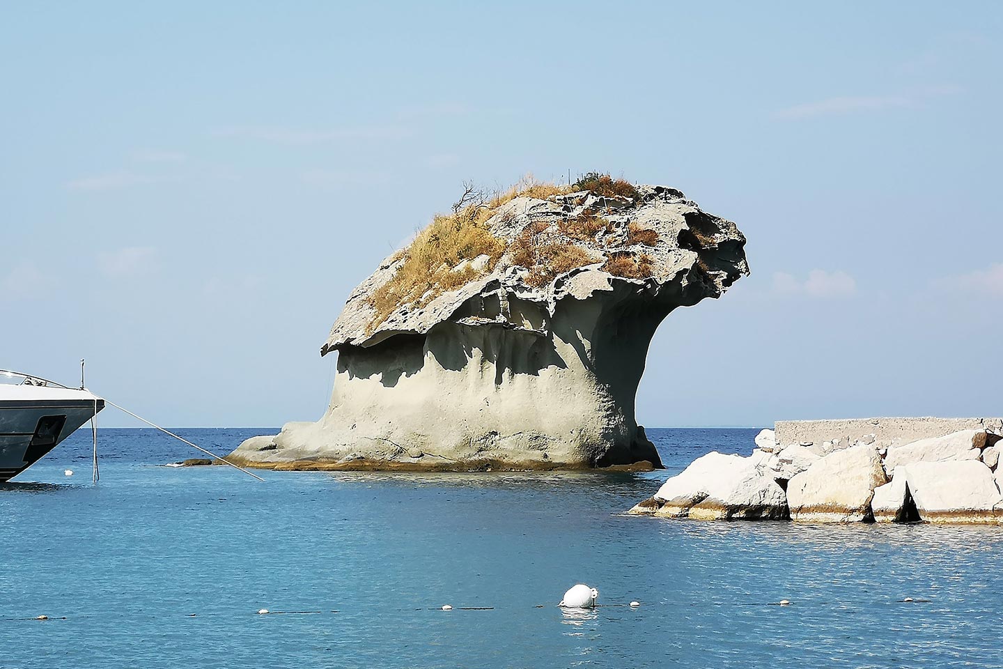 Il fungo - Symbol von Lacco Ameno auf Ischia