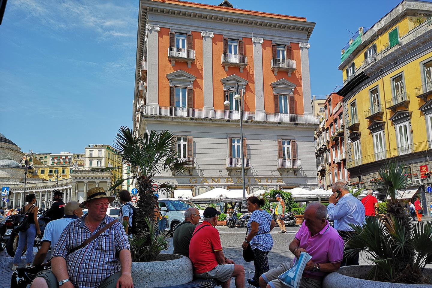 Caffè Gambrinus im Zentrum von Neapel