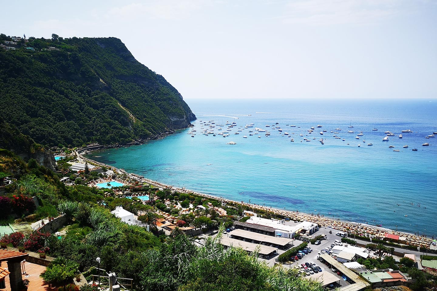 Die Thermalanlage Poseidongarten auf Ischia