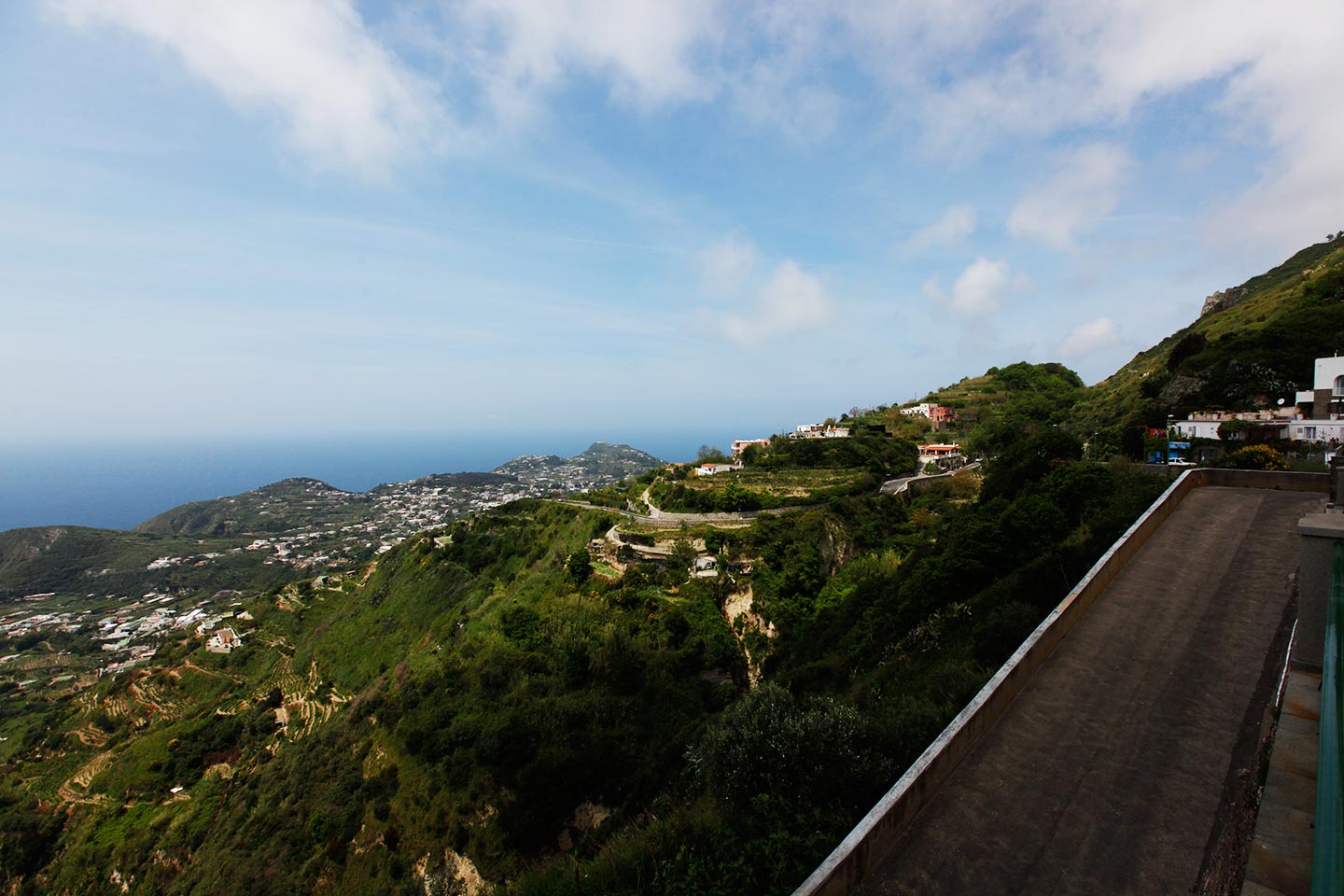 Insel Ischia Panorama von Serrara