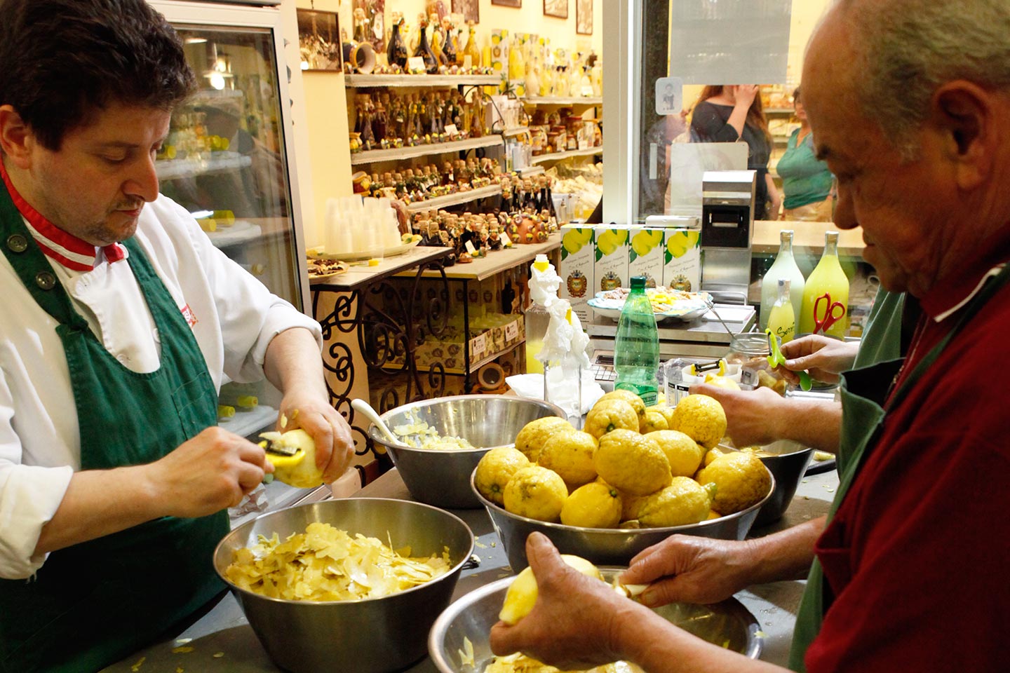 Limoncello Shop in Sorrent