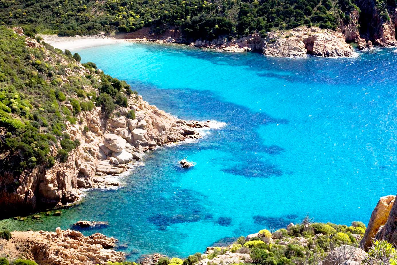 Strand von Teulada bei Pula