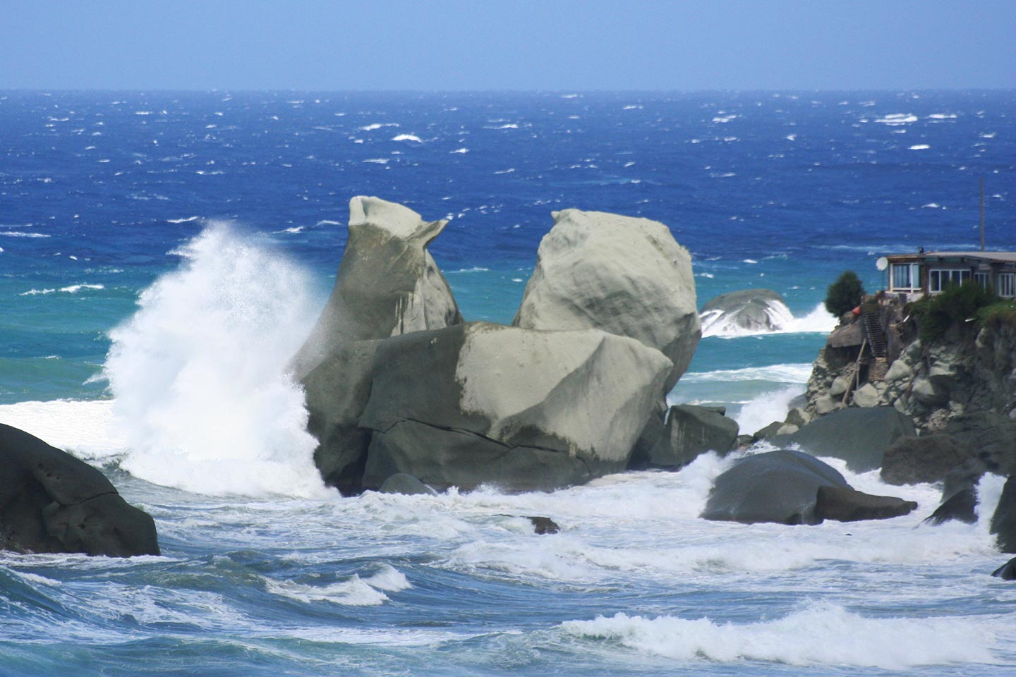 Wind und Wellengang auf Ischia