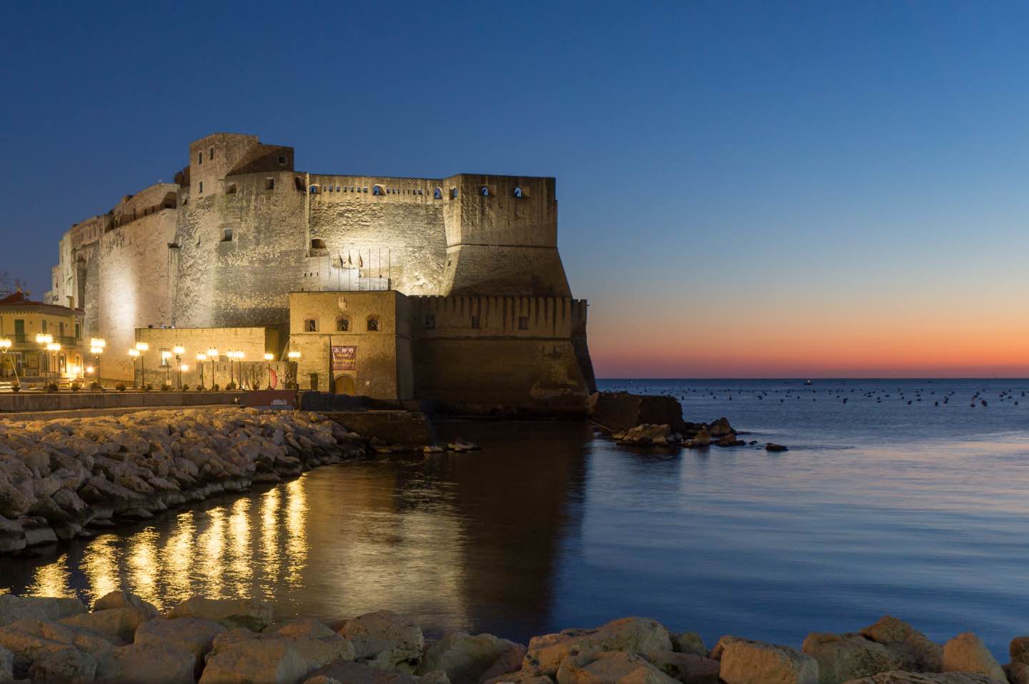 Das Castel dell’Ovo in Neapel